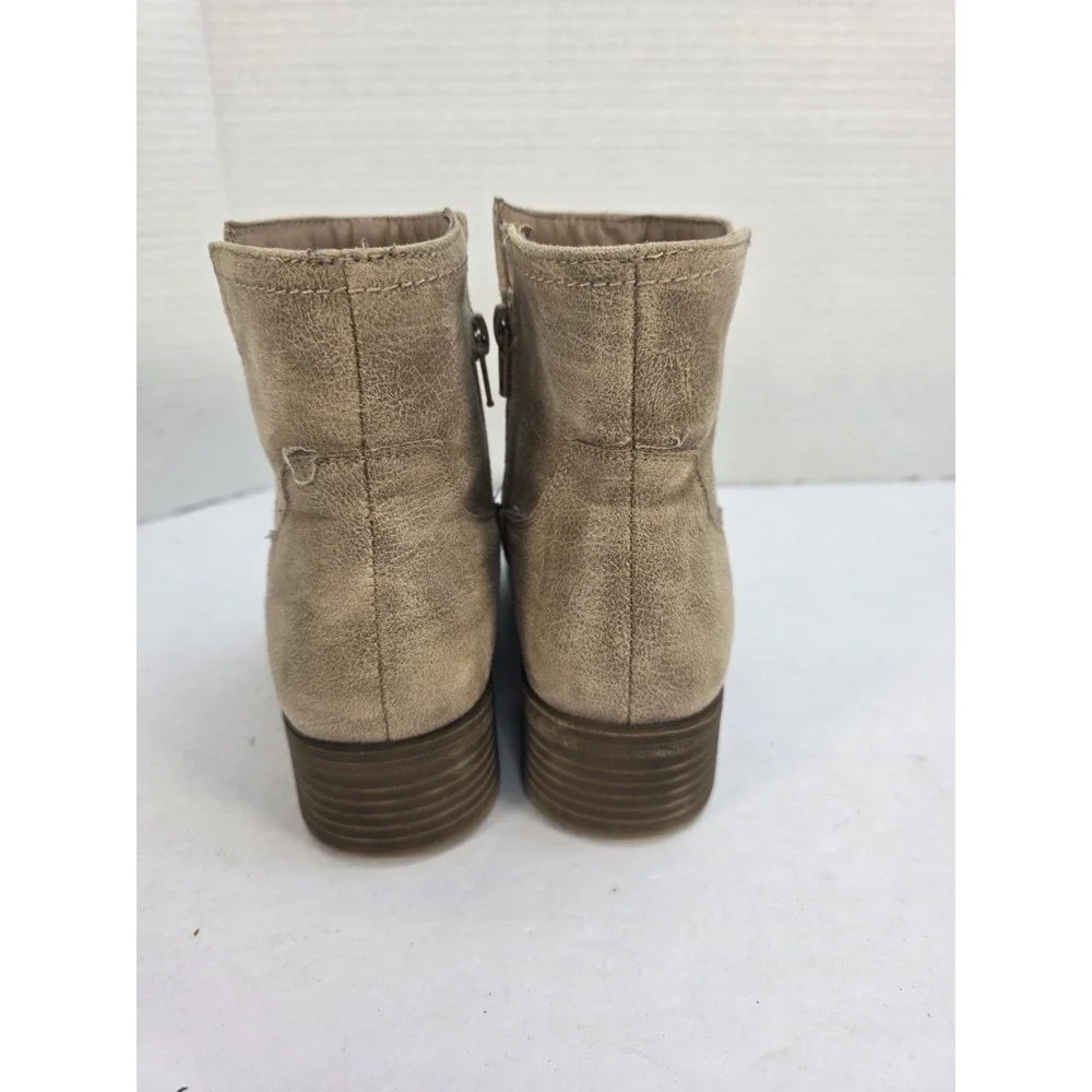 Frye & Co Estrelia Women's Boots Size‎ 6.5 M Tan Leather